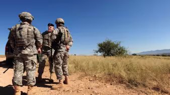 Troops at the border