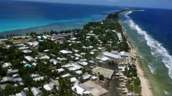 Rising sea levels threaten Pacific Islands