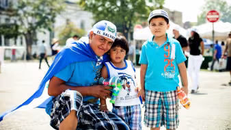 Salvadoran family