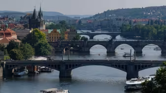A view of Prague
