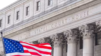 The Thurgood Marshall U.S. Courthouse in New York City.