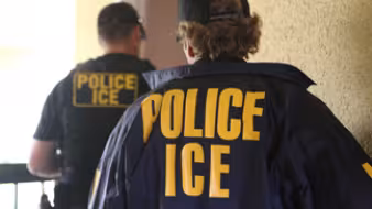 U.S. Immigration and Customs Enforcement officials