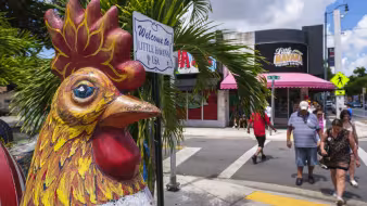 The Little Havana neighborhood of Miami.